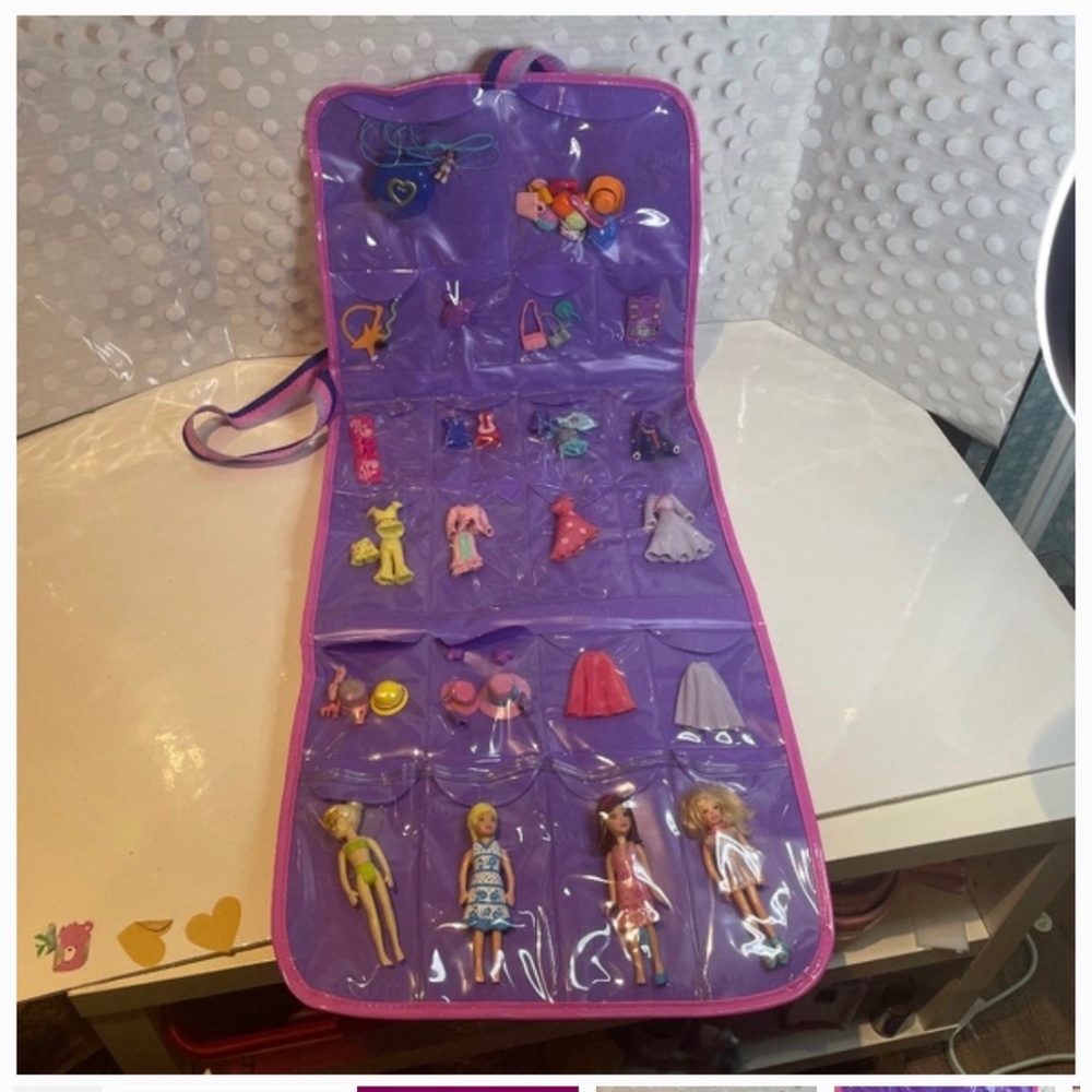 Vintage Polly Pocket 🎭👗Costume Party Storage Tote